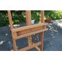 Newest beech wood 65 inch natural wood floor easel