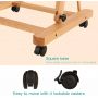 Heavy Duty Extra Large Adjustable H-Frame Sturdy Wooden Beech Studio Easel For Painting