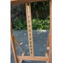 Newest beech wood 65 inch natural wood floor easel