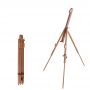 high quality beech wood portable tripod holder easel stand for field painting