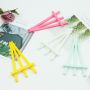 Mini Plastic Easels Picture Display Stands,Colorful Mini Easel For Wedding, Home, Birthday