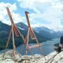 high quality tripod wooden art easel for artist studio