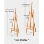 Art Factory Directly Adjustable Height Artist Gallery Display Wooden Stand Easel For Art Painting