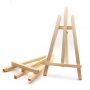 Small Tripod Canvas Display Wooden Easel Stand For Painting