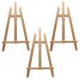 Small Tripod Canvas Display Wooden Easel Stand For Painting