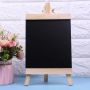 Kids Wood Writing Boards Collapsible Desktop Message Blackboard Easel Kit