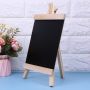 Kids Wood Writing Boards Collapsible Desktop Message Blackboard Easel Kit