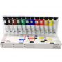 Professional Hot Selling Permanent 12 Colors 22ml Acrylic Paint Set for Drawing