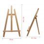 Small Tripod Canvas Display Wooden Easel Stand For Painting