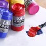 12 x 300ml Diy Ceramic Bottles Heavy Body Lightfast Paints Set For Adults