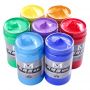 12 x 300ml Diy Ceramic Bottles Heavy Body Lightfast Paints Set For Adults