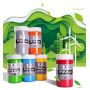 12 x 300ml Diy Ceramic Bottles Heavy Body Lightfast Paints Set For Adults