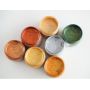 High Viscosity, Shiny Iridescent Metallic Effect 100ml Premium Metallic Acrylic Paint Set 7 Assorted Metallic Colors