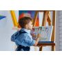 Art 24Pack 8 Colors Semi Moist Washable Watercolors Paints For Kids