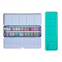 Professional Glitter Watercolour Solid Paint Box Metallic Watercolor Paints Set For Artist