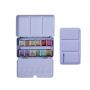 Professional Glitter Watercolour Solid Paint Box Metallic Watercolor Paints Set For Artist