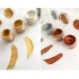 Art Mini 3ml Metallic Acrylic Paint Pots Strips for Kids Student Painting
