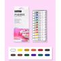 Professional Artist 12 Ml Non Toxic Acrylic Color Paint Set For Painting