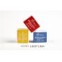 12 Watercolor Artist Metal Cake Box With Removable Pans