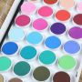 High Quality 36 color Powdery Cake Watercolor Art Painting