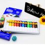 Rich Pigments Vibrant Colors 12ml Tube 12 24 Colors Gouache Paints For Painting