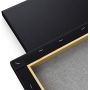 Professional Black Blank Black Stretch Canvas Art Black 280 grams Stretch Canvas for Painting, Acrylic Pouring, Oil Paint