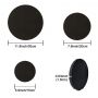 2021 280 grams Cotton Black Round Stretch Canvas Round Hand Painted Canvases For Students Artist Hobby Painters and Begin