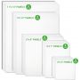 Primed White Painting Canvas Panels 100% Cotton Canvas Boards for Acrylic, Oil Paint Multi Pack of 40