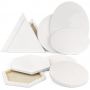 Triangle Cotton Paint Board White Blank Canvas Frame Art Craft Set