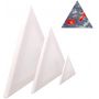 Triangle Cotton Paint Board White Blank Canvas Frame Art Craft Set