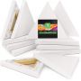 Triangle Cotton Paint Board White Blank Canvas Frame Art Craft Set