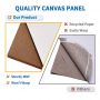 Multi Pack Primed White 100% Cotton Painting Canvas Panel For Painting