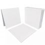 Art Pack of 10 15x15cm Cotton Canvas Panel For Kids Painting