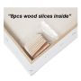 OEM 12X18 inch 100% cotton paulownia wood acid free stretched canvas