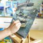Multi Pack Primed White 100% Cotton Painting Canvas Panel For Painting
