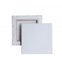Art high quality 280g white mini stretched canvas for kids painting