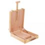 Portable Folding Durable Display French Easel Artist Wooden Sketch Box