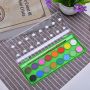 16 Colors Portable Solid Watercolor Paint Set For Child Painting Art Supplies