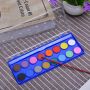 16 Colors Portable Solid Watercolor Paint Set For Child Painting Art Supplies