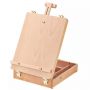 Portable Folding Durable Display French Easel Artist Wooden Sketch Box