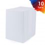 Art 10 Pack 5x7 Inch Heave Weight Gesso Acid Free Stretched Canvas Frame for Acrylic Pouring Painting