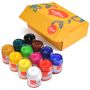 Hot Saling 50 ML Bottle Package Acrylic Paint Set 12 Colours Used in Arts and Crafts