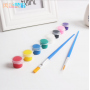 wholesale non toxic cheap mini 3ml strip pot kids acrylic color paint quick drying water soluble acrylic paints