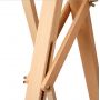 Factory direct sales 150cm red beech wood easel solid wood wooden sketch art easel advertising display stand