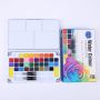 Transparent solid watercolor paint set 12/18/24/36 color for student painting art supplies