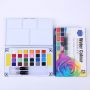 Transparent solid watercolor paint set 12/18/24/36 color for student painting art supplies
