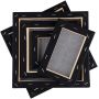 2022 Amazon Hot Selling Canvas Blank Black Stretch Canvas Art Black for Painting, Acrylic Pouring, Oil Paint