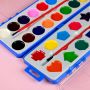 Children's 16 color water color paint set colors solid water color paint set with package