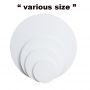 Art Professional Quality Acid-Free Round Blank Stretched Canvas Frame For Oil Acrylic Watercolor Painting