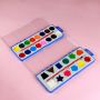Children's 16 color water color paint set colors solid water color paint set with package